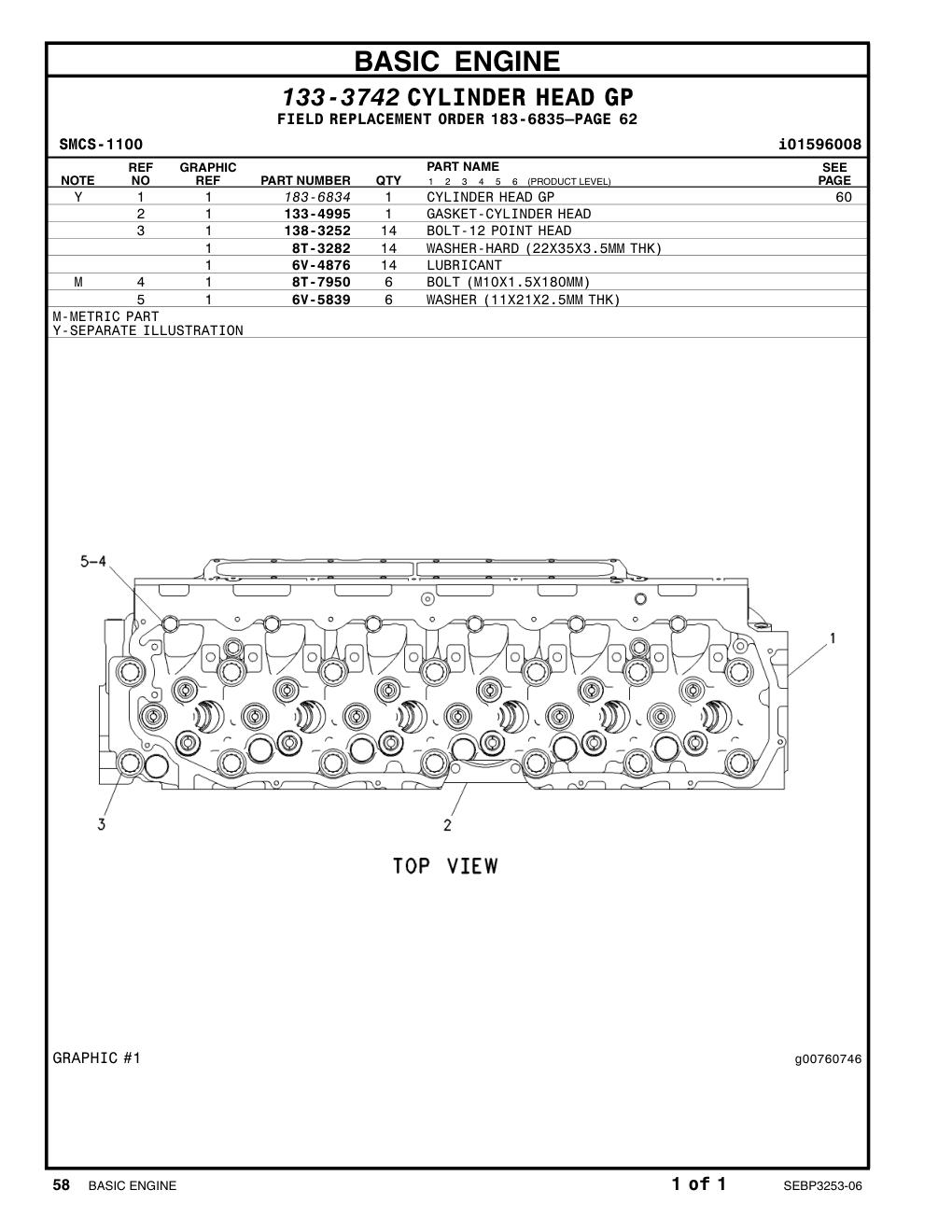 8T-3282 WASHER-HARD (22X35X3.5-MM THK) CAT parts manual diagram