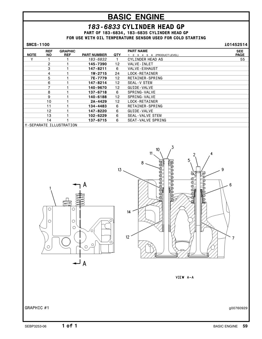 7E-7779 RETAINER CAT parts manual diagram