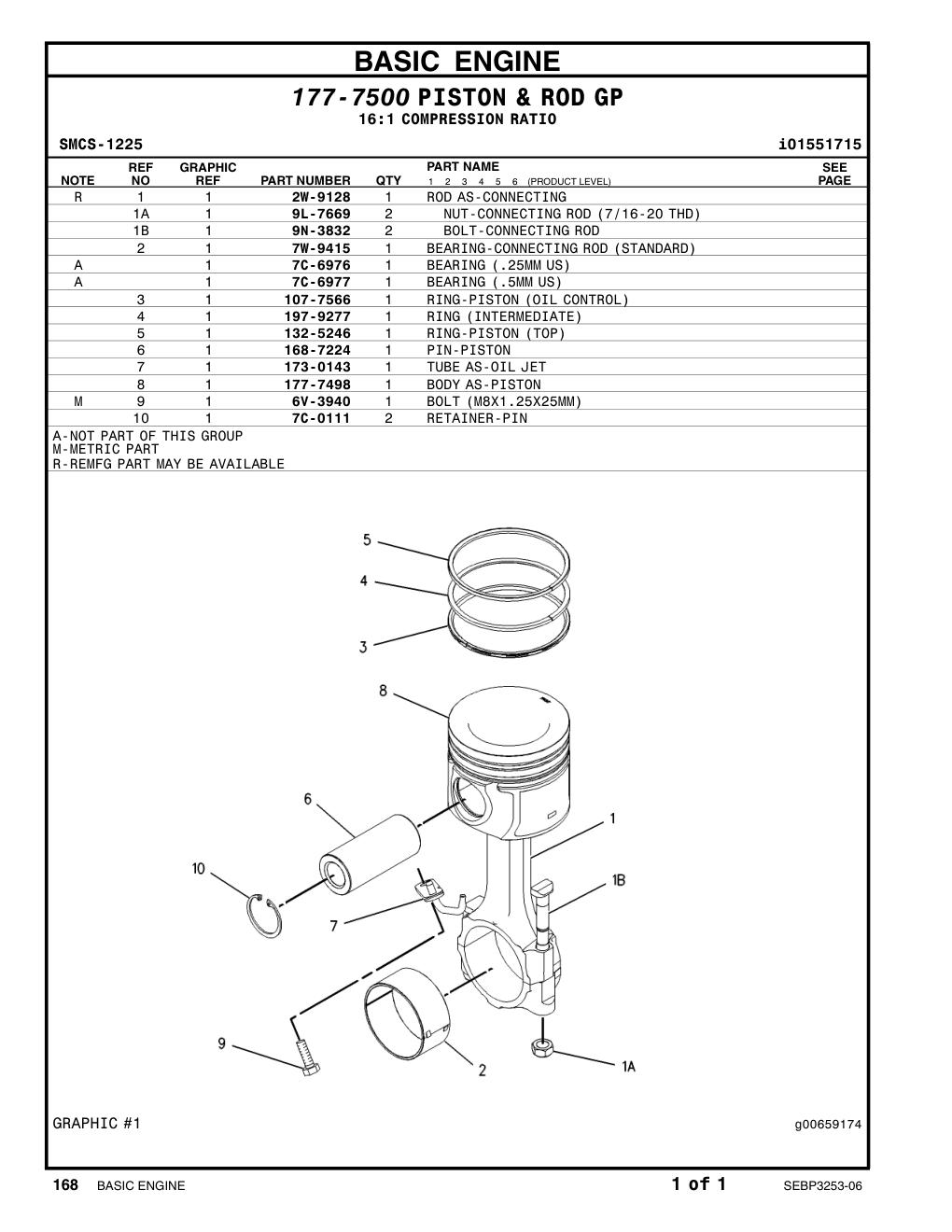 7C-0111 RETAINER CAT parts manual diagram