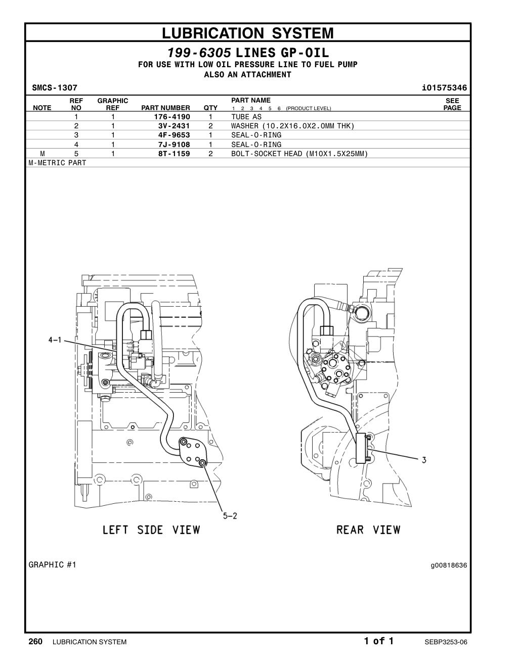 7J-9108 SEAL-O-RING (OD=19.28mm) CAT parts manual diagram