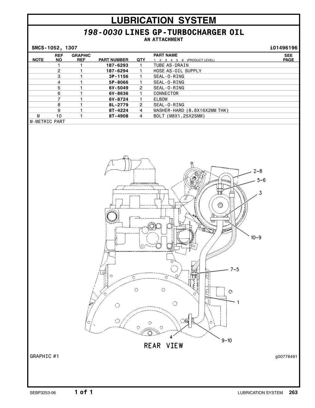 8T-4908 BOLT (L=25mm) CAT parts manual diagram