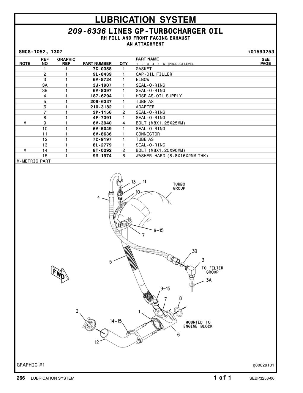 9L-8439 CAP-OIL FILLER (ENGINE) CAT parts manual diagram