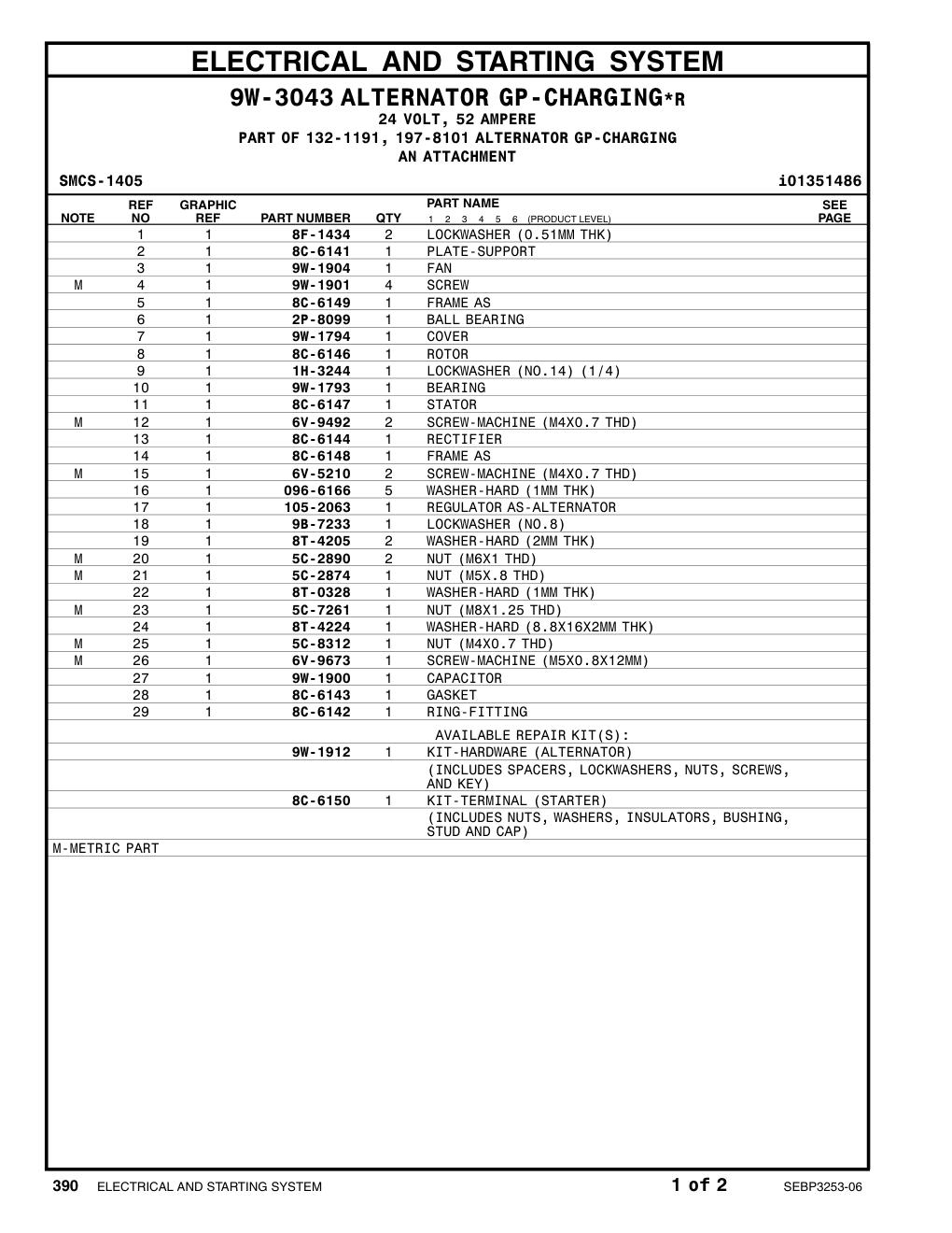 9W-1793 9W-1793 CAT parts manual diagram