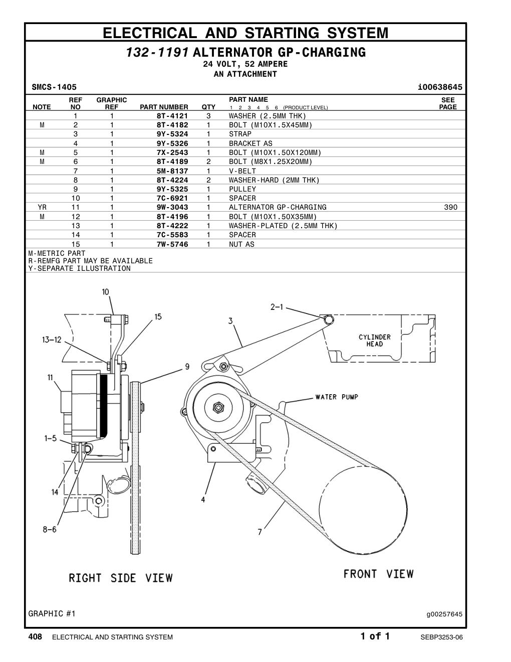 9Y-5324 9Y-5324 CAT parts manual diagram