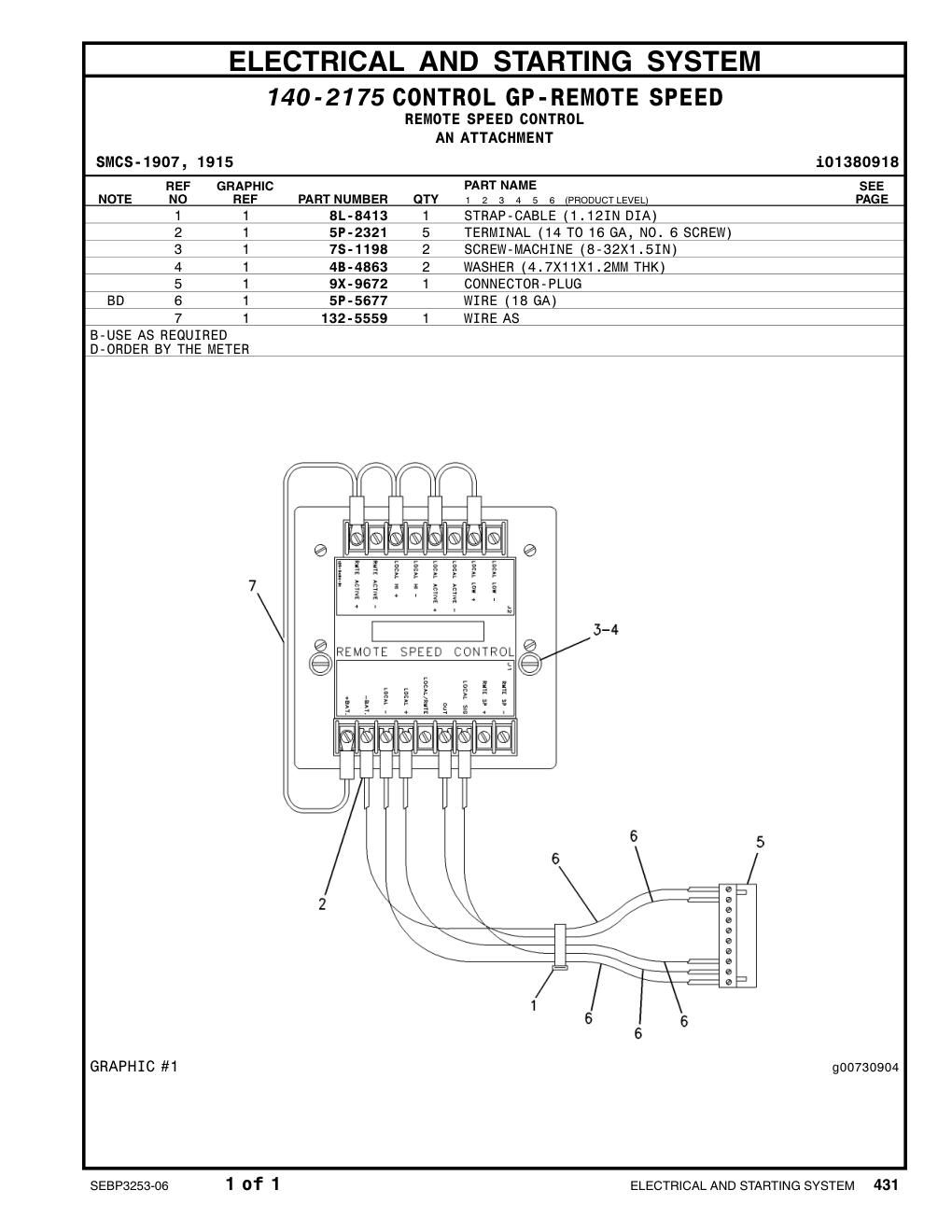9X-9672 CONNECTOR-PLUG CAT parts manual diagram