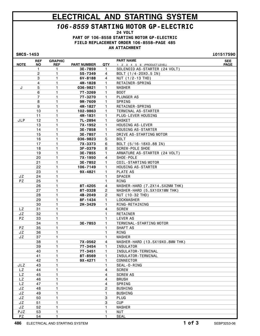 4M-1828 RETAINER-SPRING CAT parts manual diagram