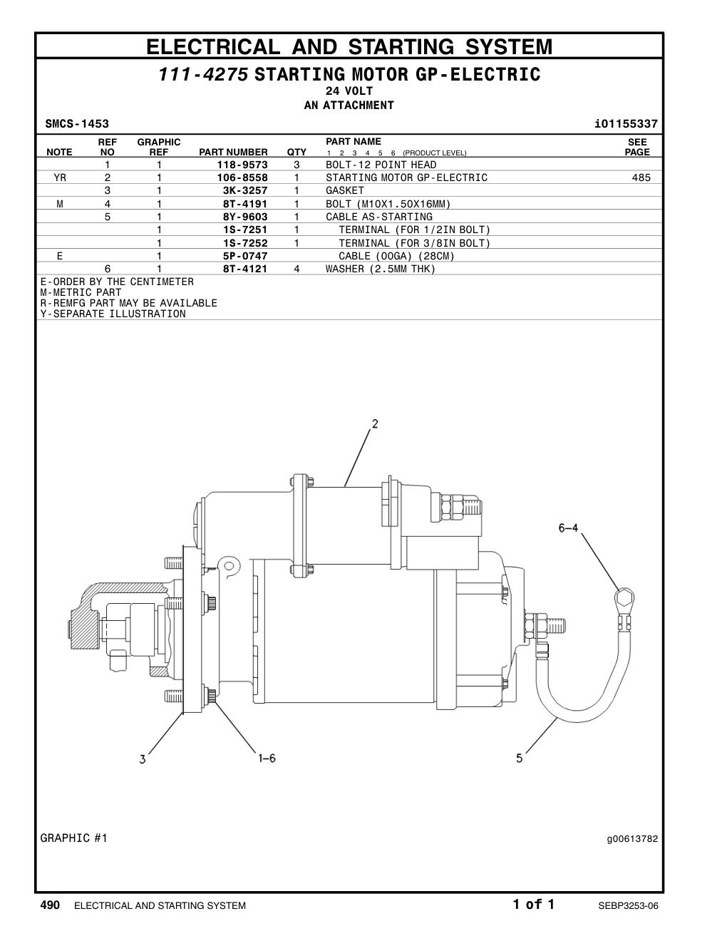 5P-0747 5P-0747 CAT parts manual diagram