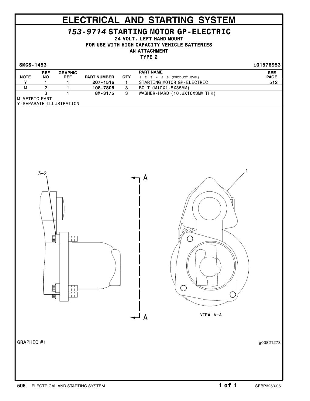 8M-3175 WASHER-HARD(10.2X16X3MMTHK) CAT parts manual diagram