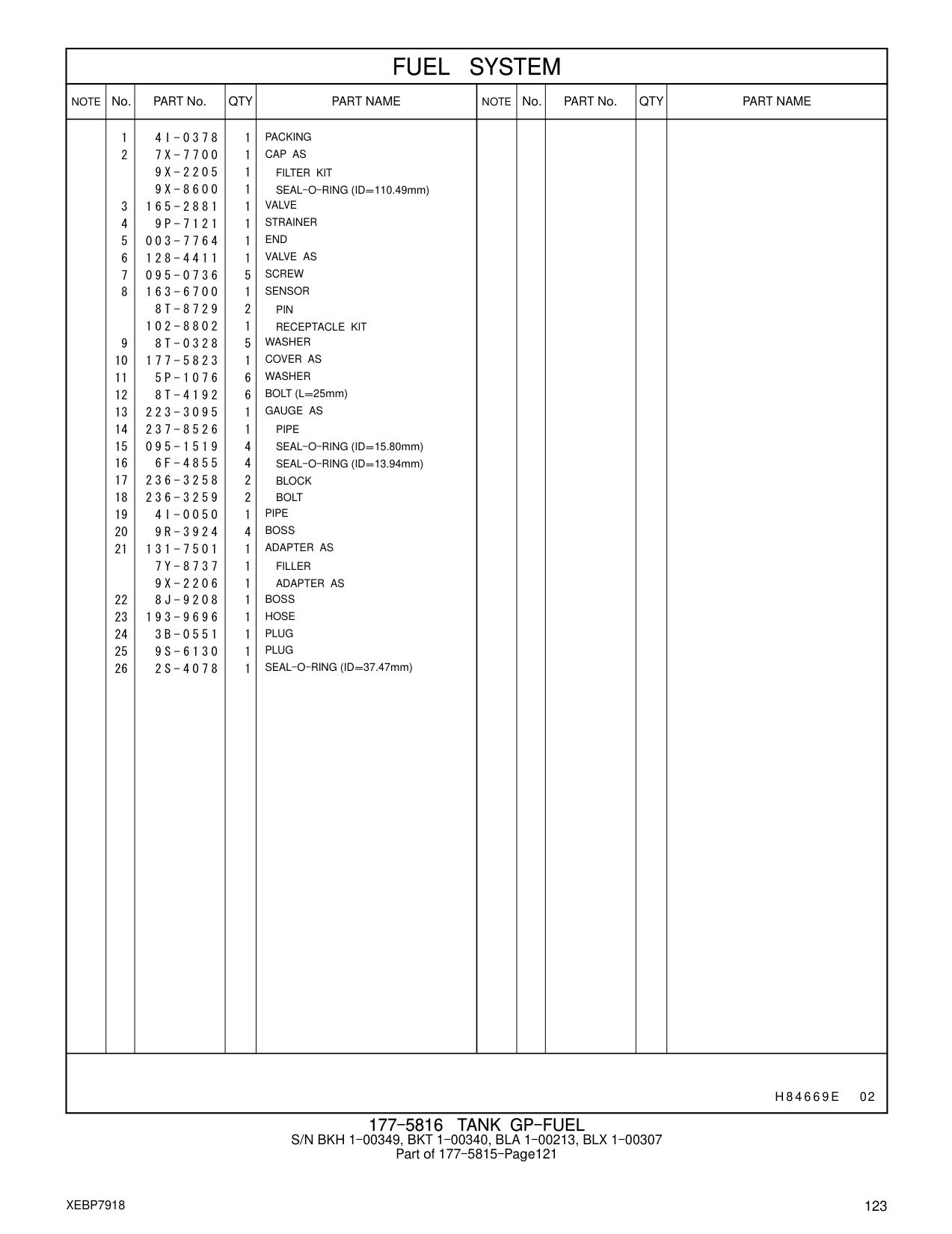 163-6700 SENSOR CAT parts manual diagram