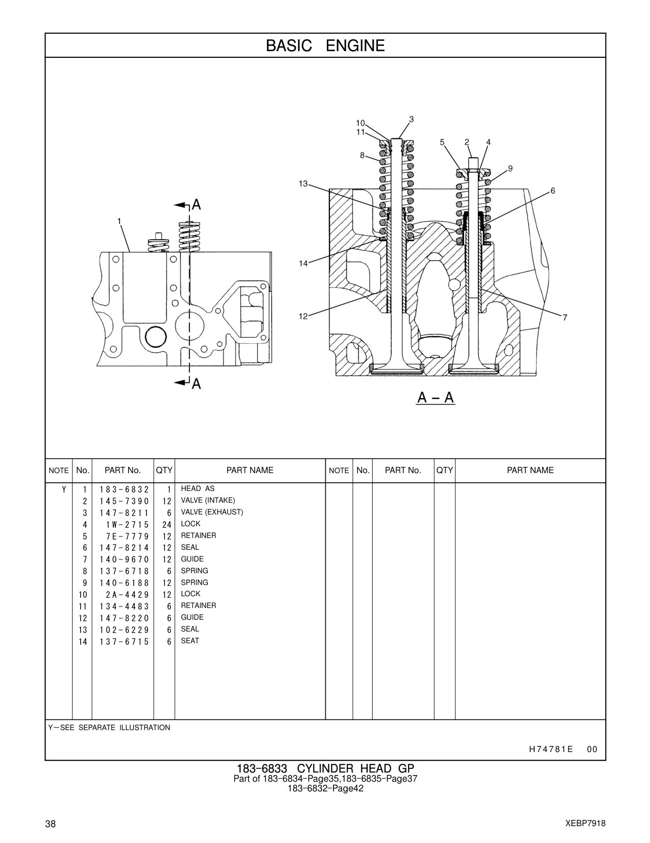 2A-4429 LOCK CAT parts manual diagram