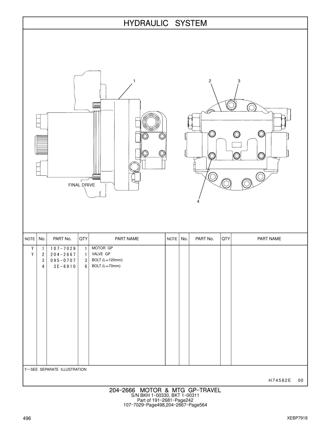 204-2667 VALVE GP CAT parts manual diagram
