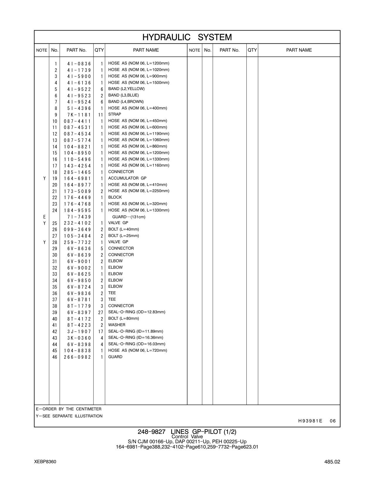 259-7732 VALVE GP CAT parts manual diagram