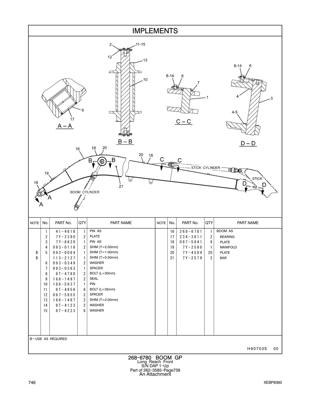 7Y-6620 PIN AS 18 087-5841 9 ޱPLATE CAT parts manual diagram
