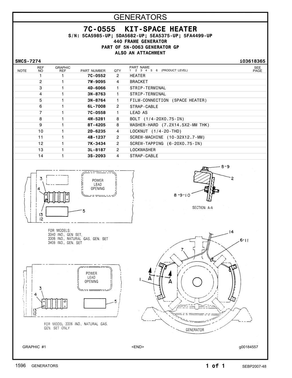 7W-9095 BRACKET CAT parts manual diagram