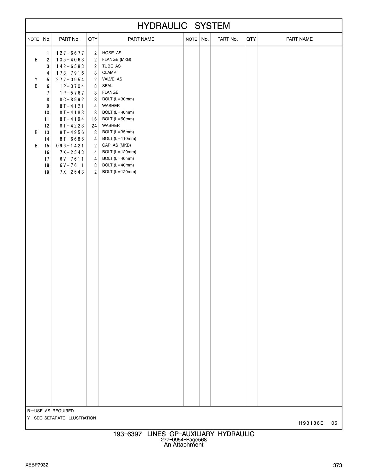 127-6677 HOSE AS CAT parts manual diagram