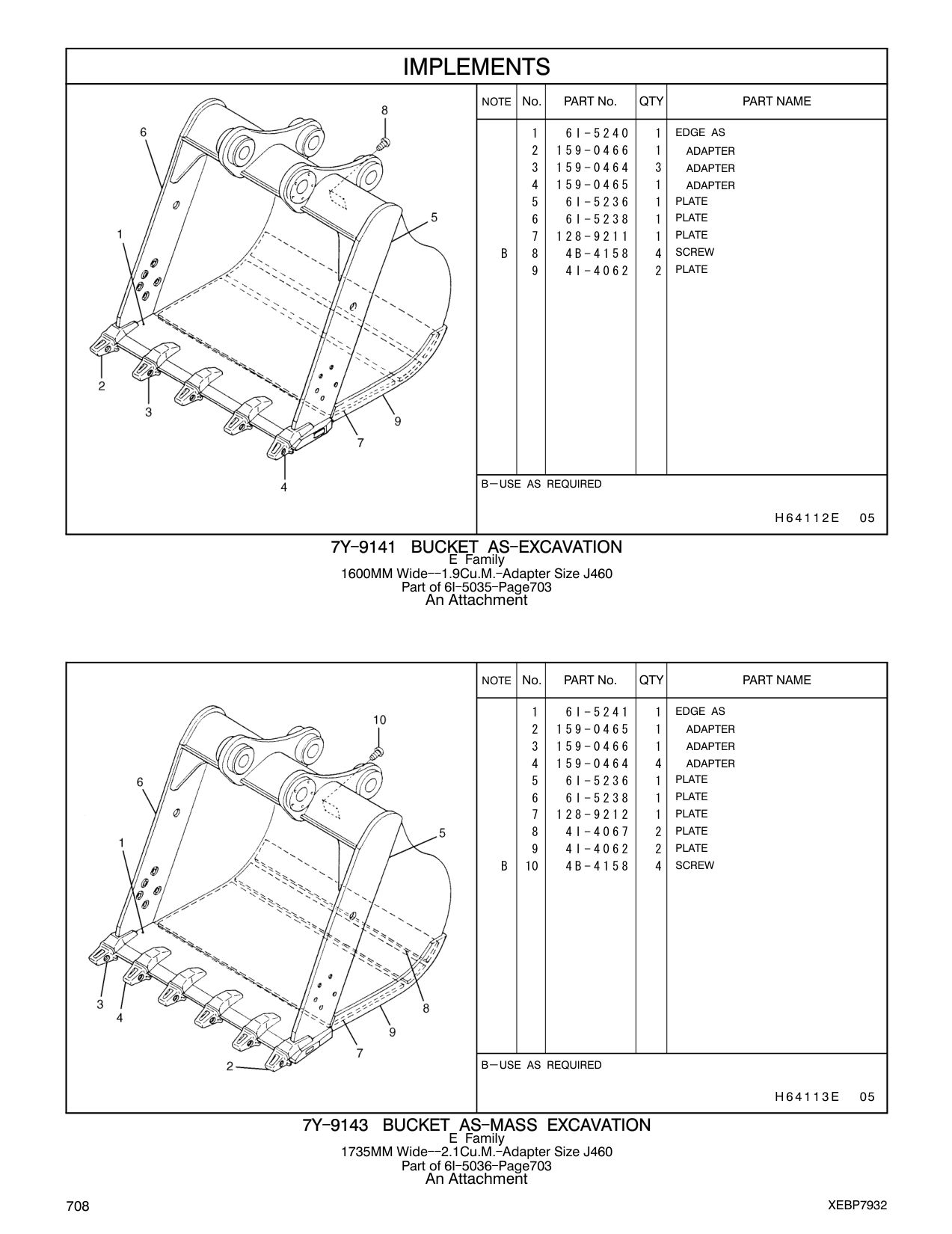 6I-5236 PLATE CAT parts manual diagram