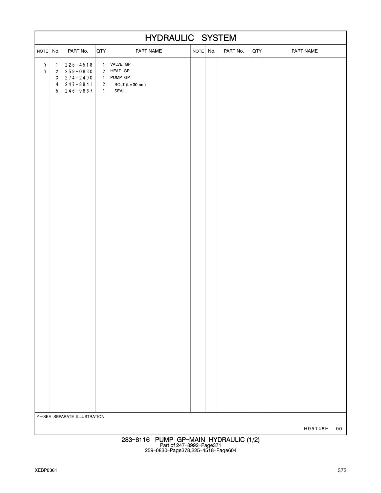 225-4518 VALVE GP CAT parts manual diagram
