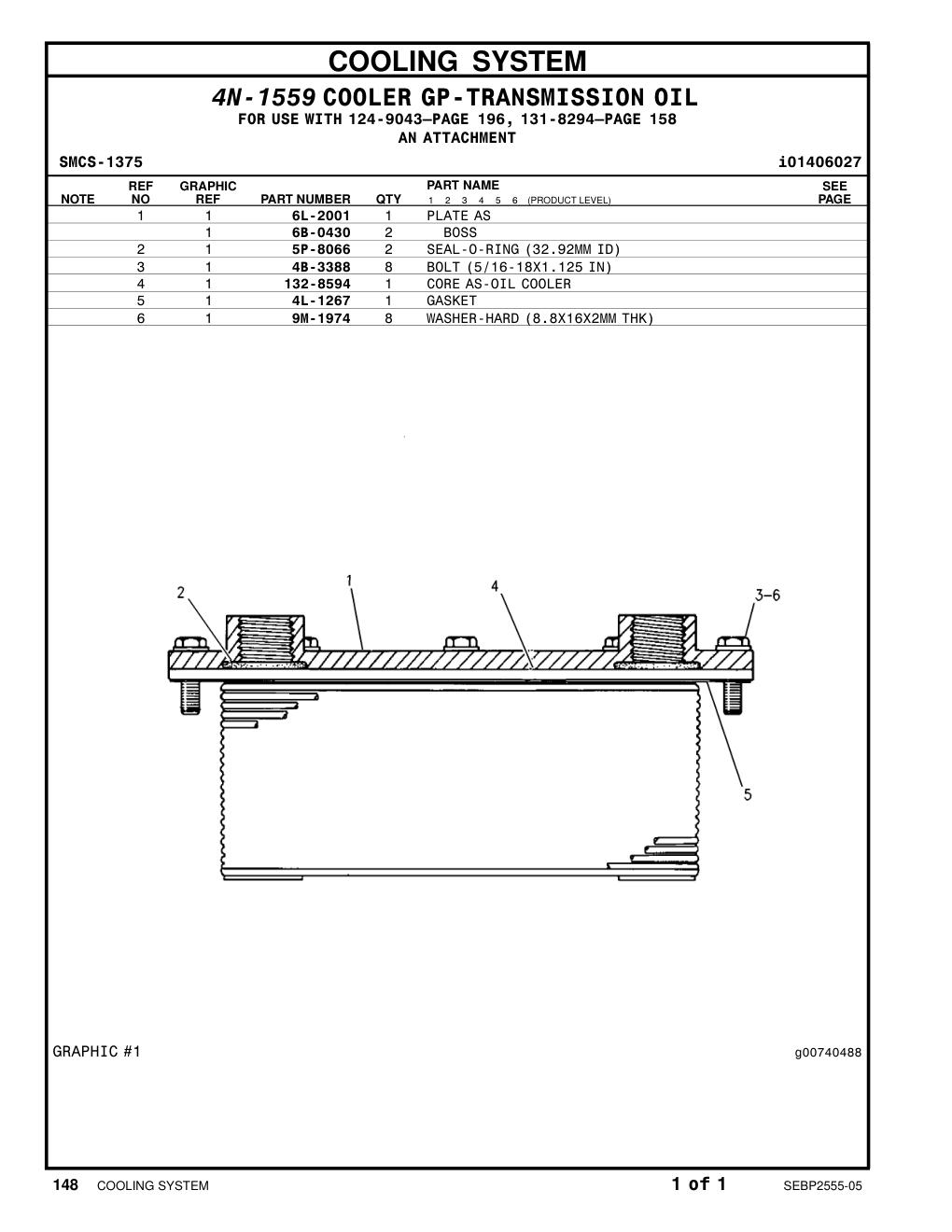 6B-0430 BOSS CAT parts manual diagram