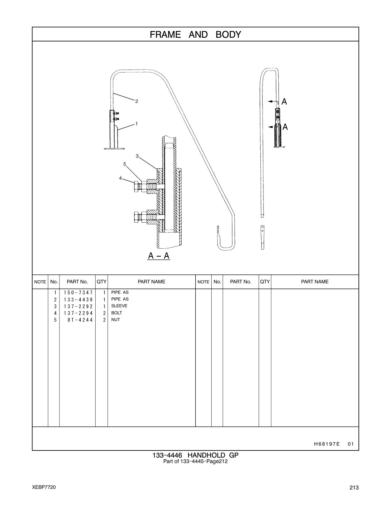 150-7347 PIPE AS CAT parts manual diagram