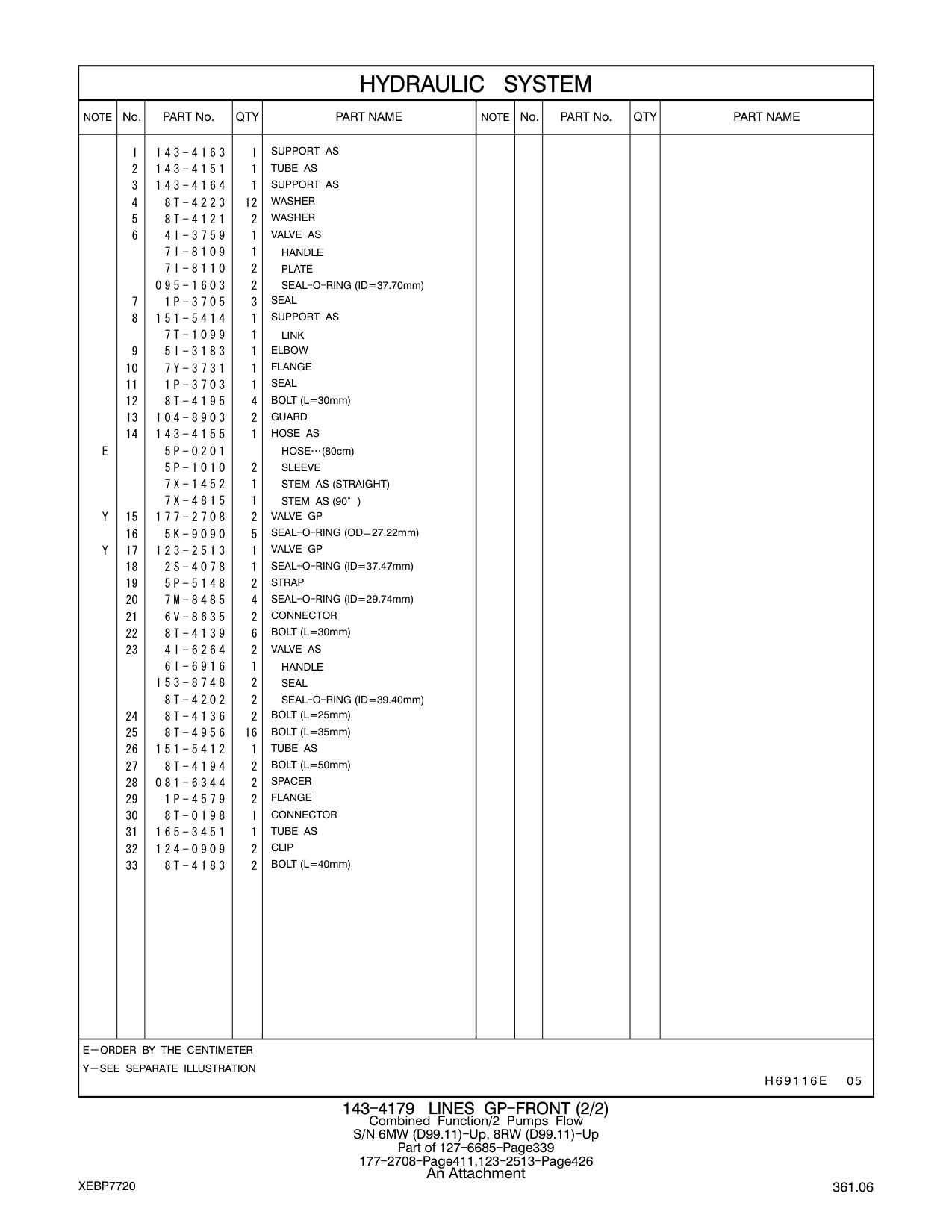 151-5412 TUBE AS CAT parts manual diagram