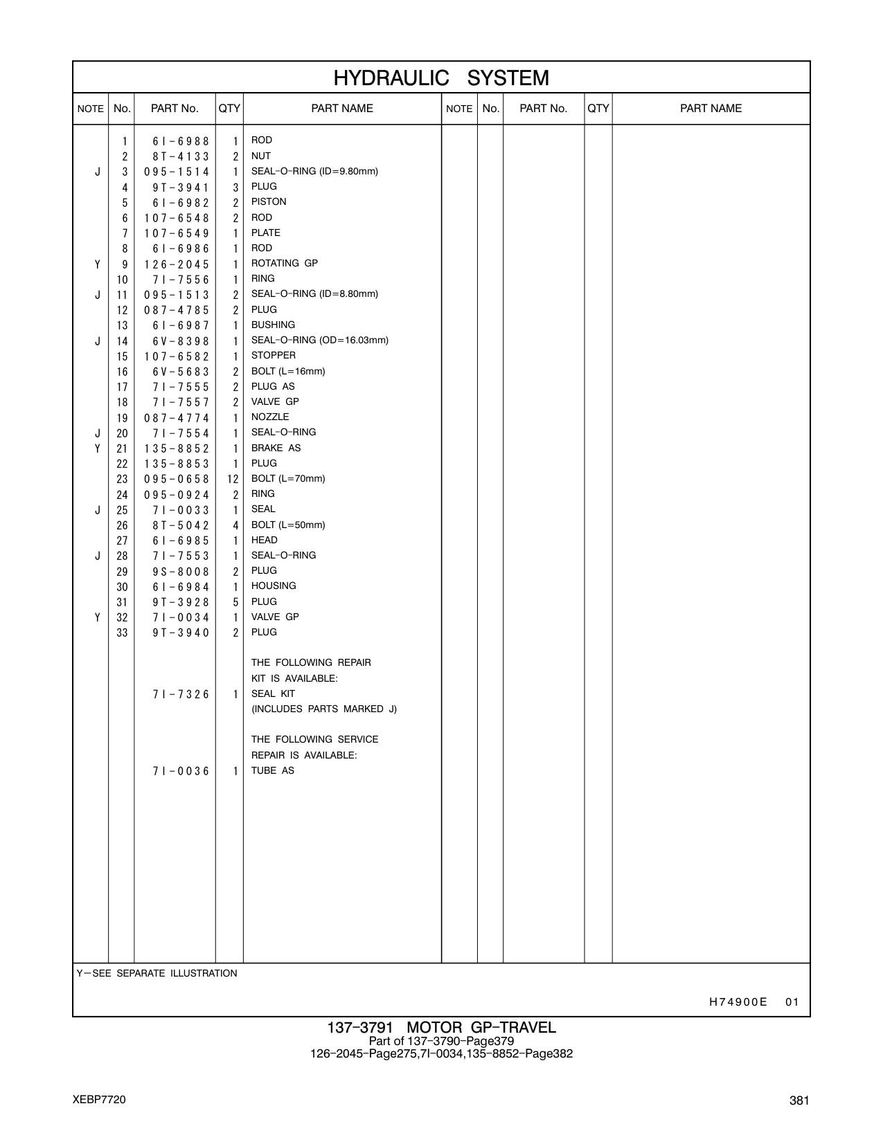 087-4774 NOZZLE CAT parts manual diagram