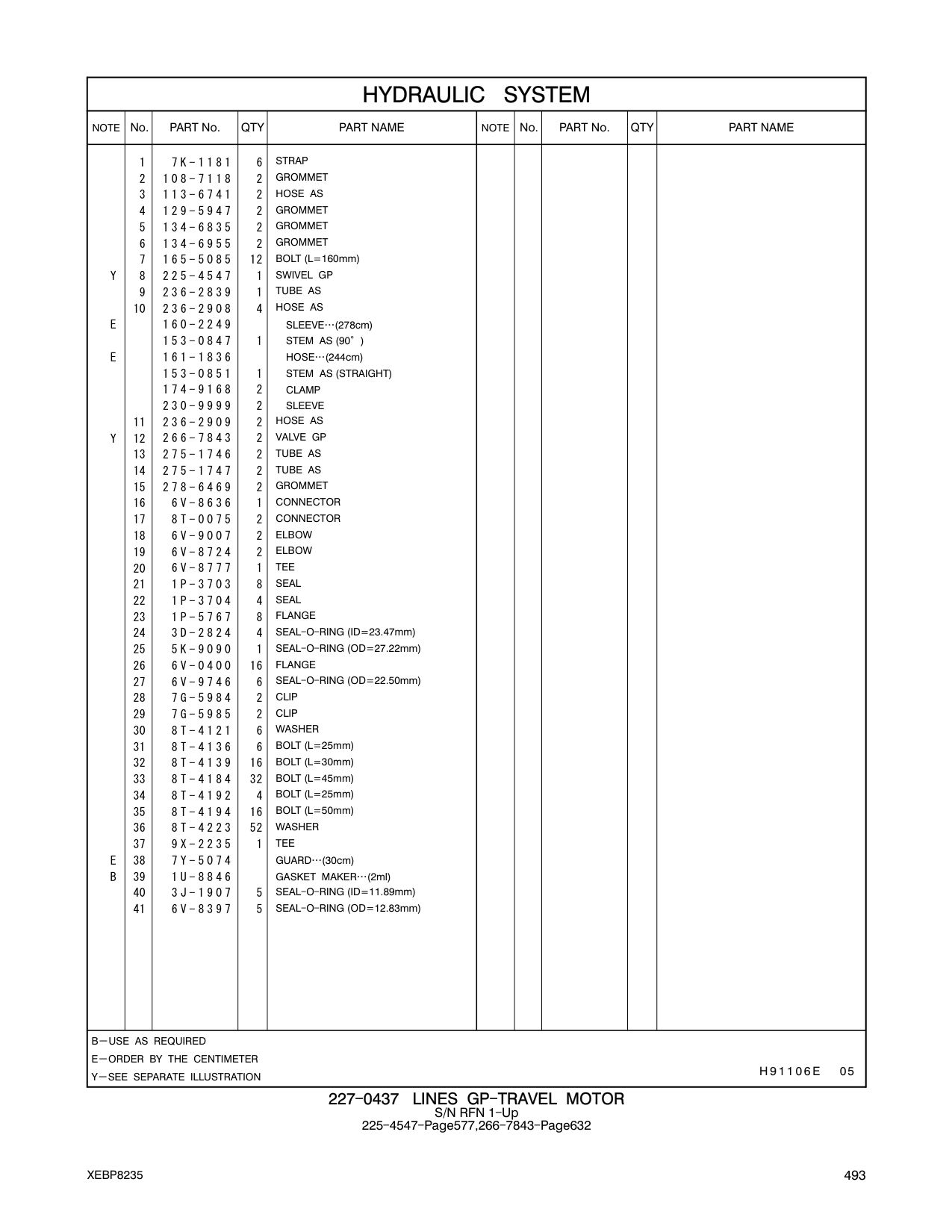 236-2908 HOSE AS CAT parts manual diagram