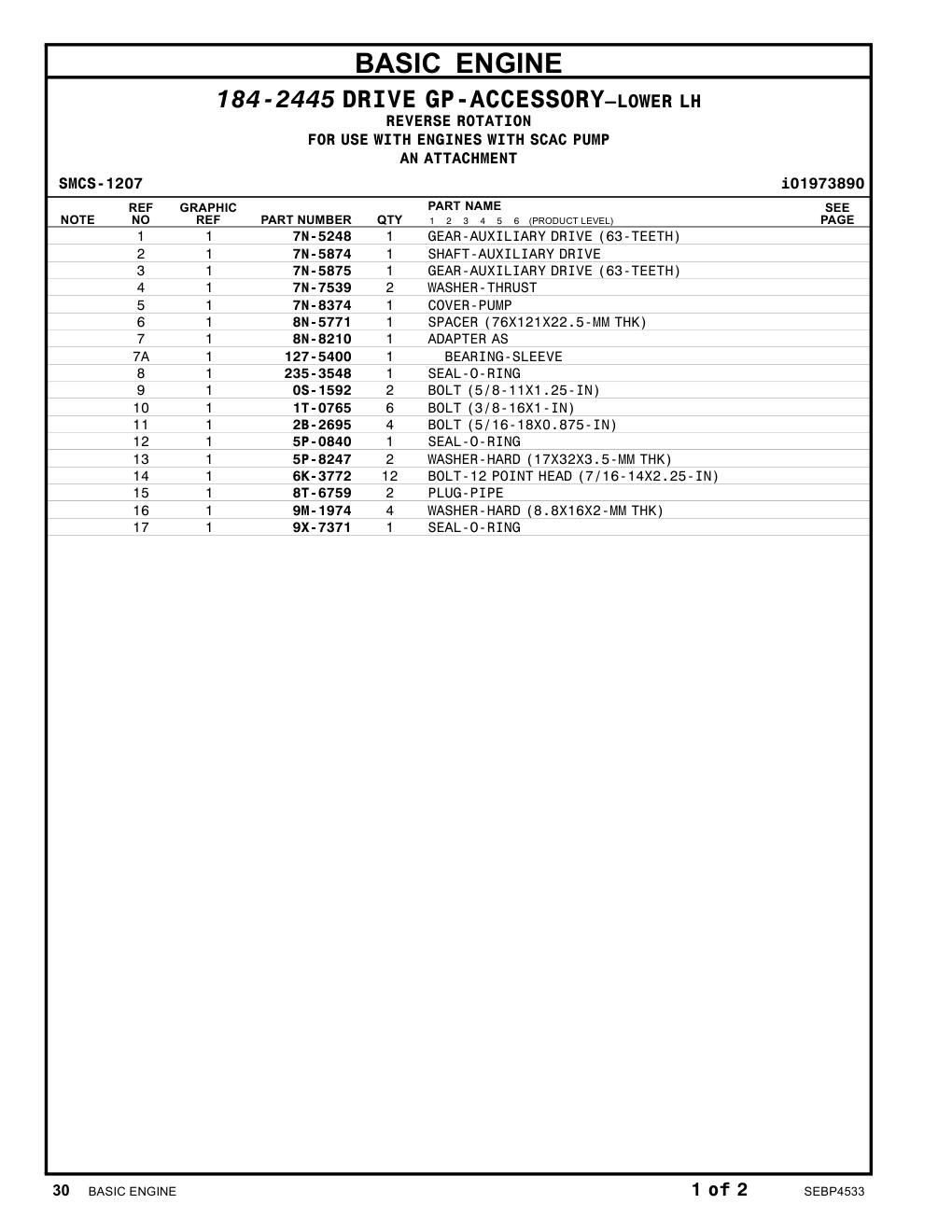 8N-5771 SPACER (76X121X22.5-MM THK) CAT parts manual diagram