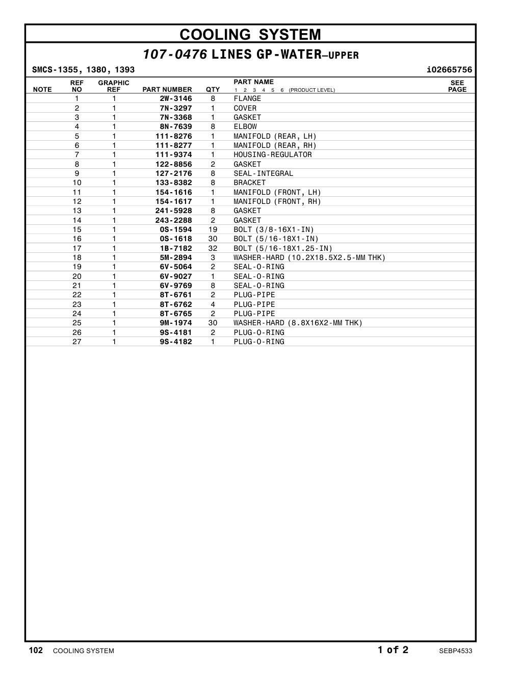 241-5928 GASKET CAT parts manual diagram