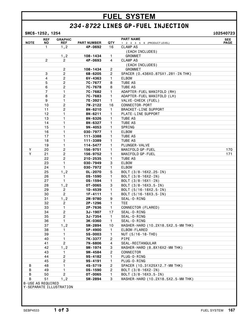 4P-0693 CLAMP AS CAT parts manual diagram