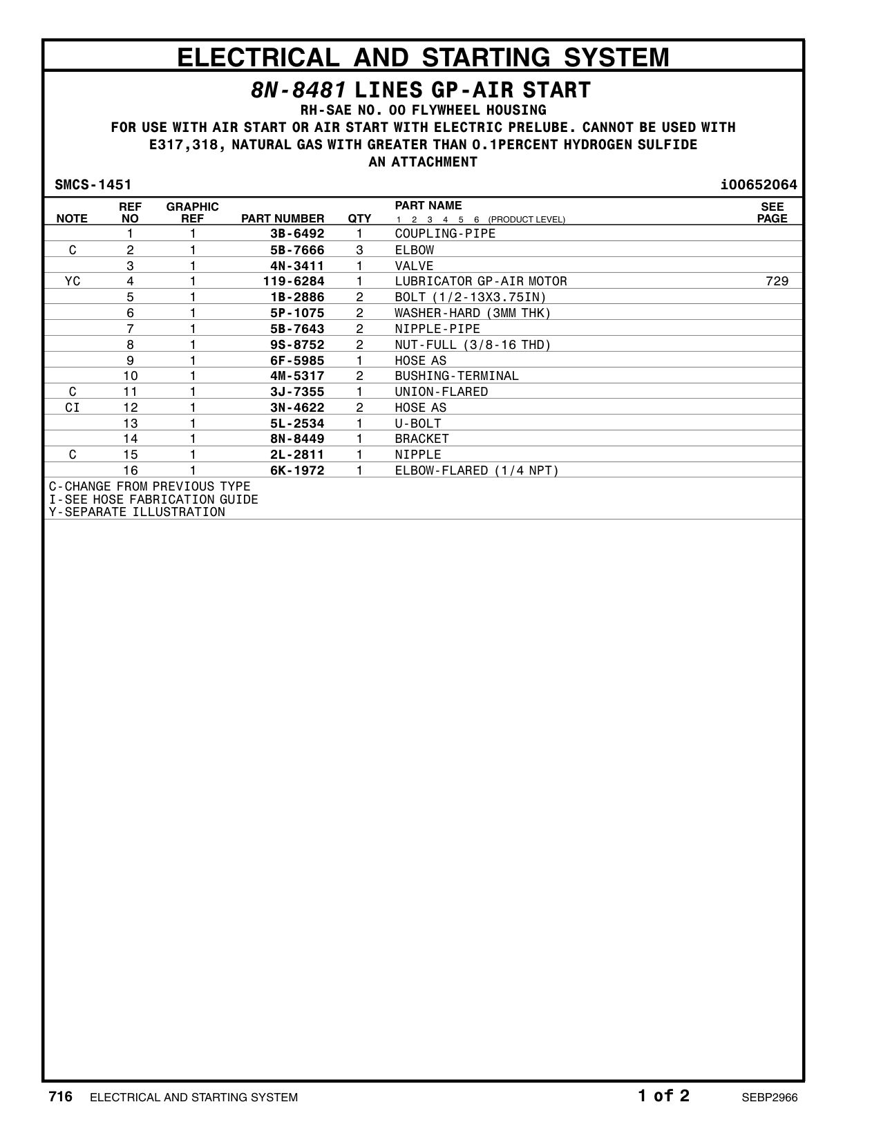 8N-8449 BRACKET CAT parts manual diagram