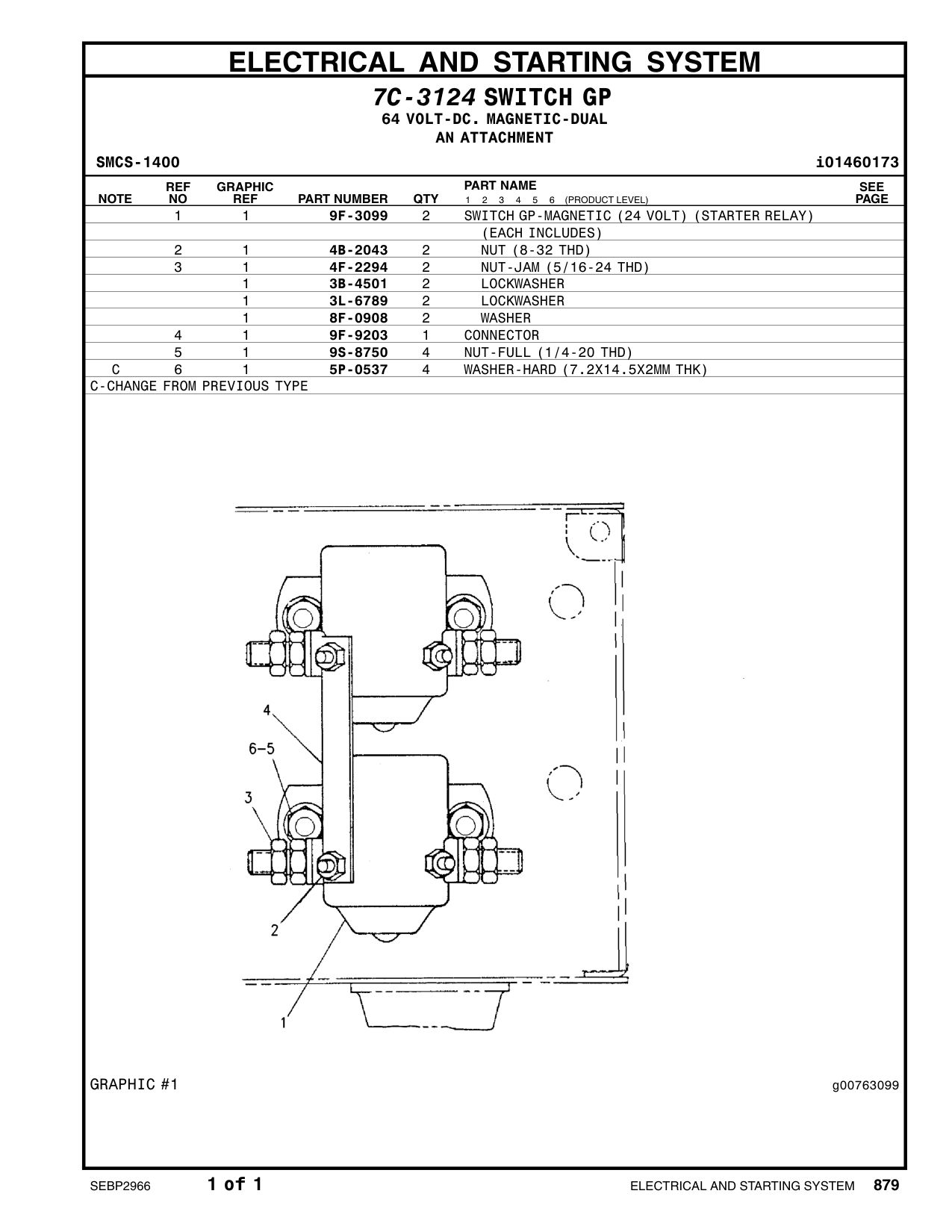 9F-9203 CONNECTOR CAT parts manual diagram