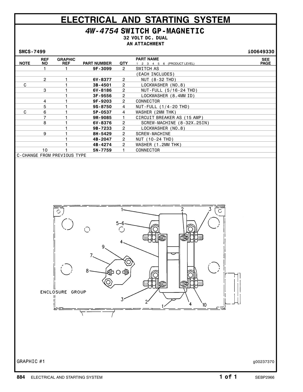 5N-7759 CONNECTOR CAT parts manual diagram