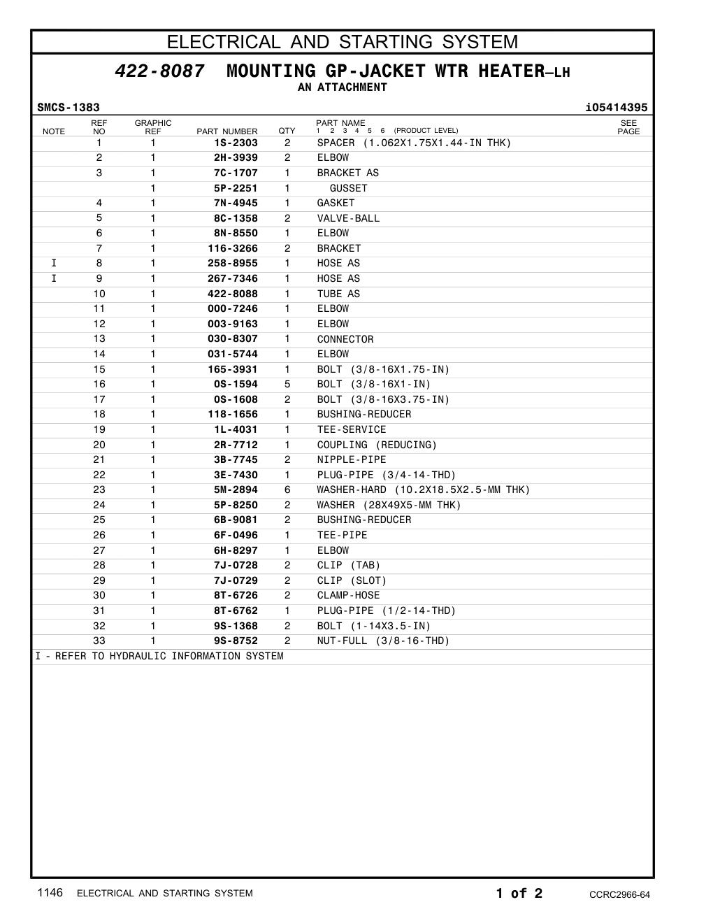 000-7246 ELBOW CAT parts manual diagram
