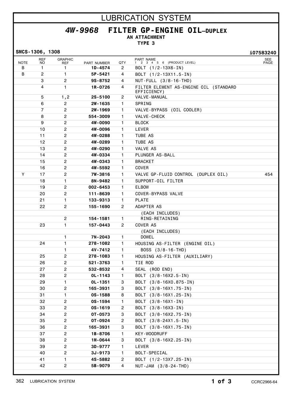 554-3009 VALVE-CHECK CAT parts manual diagram
