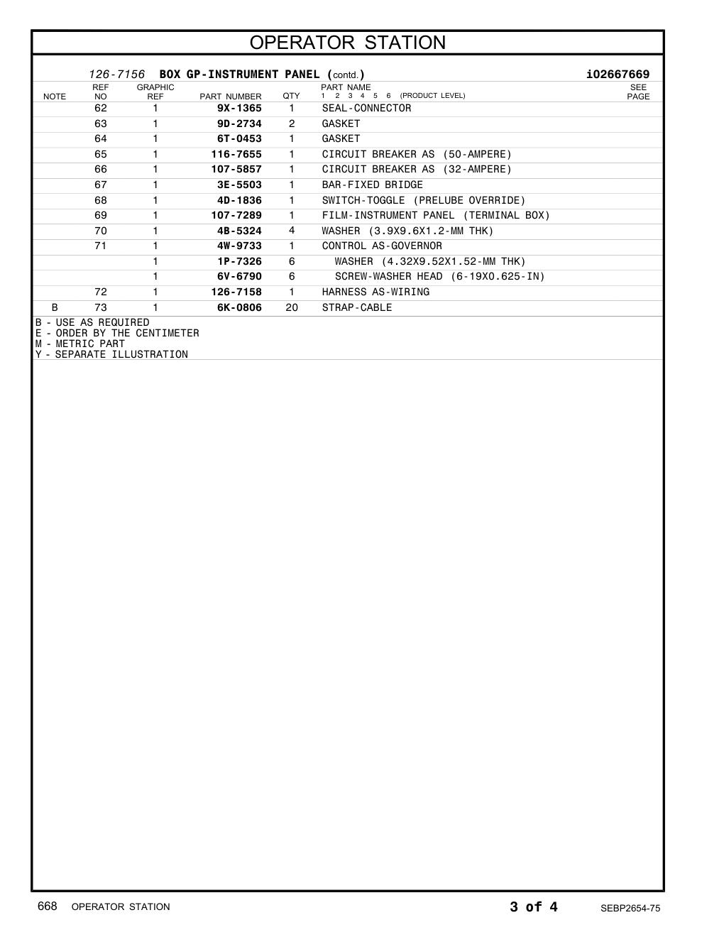 4W-9733 CONTROL AS-GOVERNOR CAT parts manual diagram