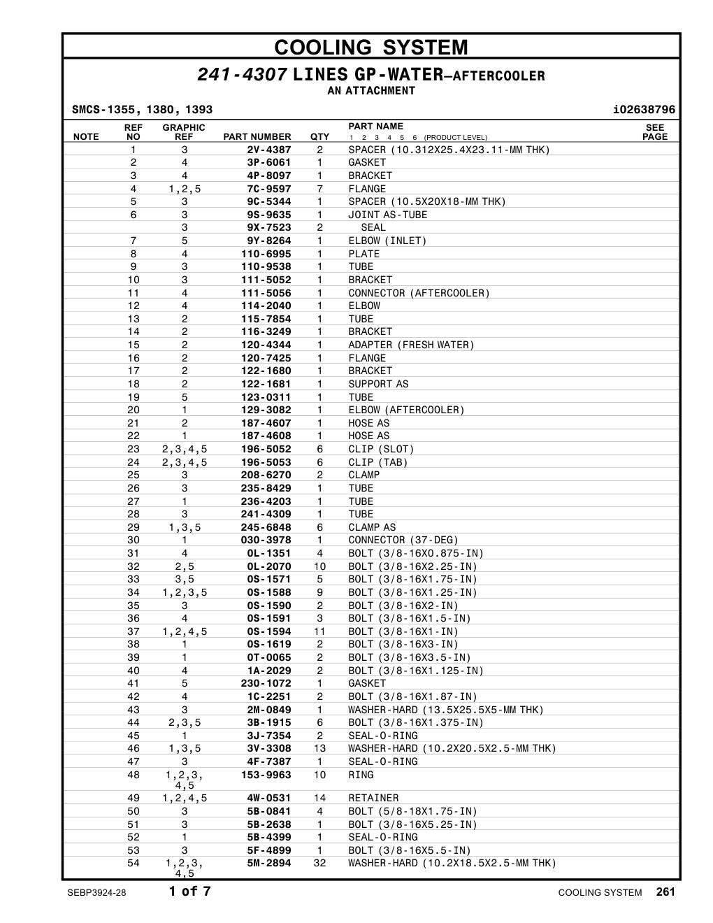 9Y-8264 ELBOW CAT parts manual diagram