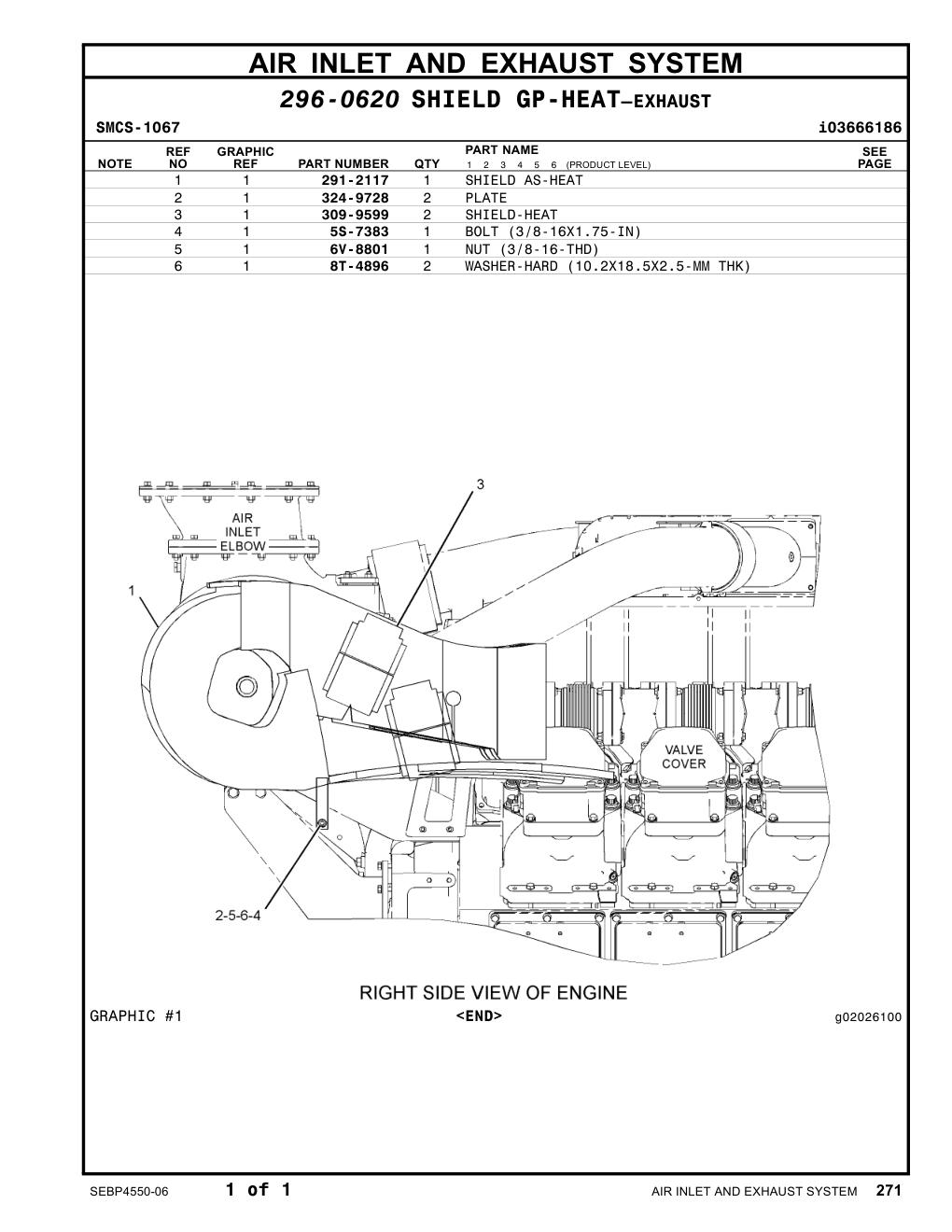 324-9728 PLATE CAT parts manual diagram