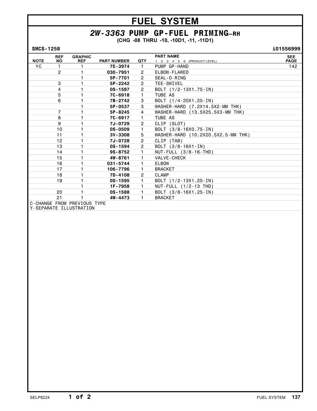 4W-8761 VALVE-CHECK CAT parts manual diagram