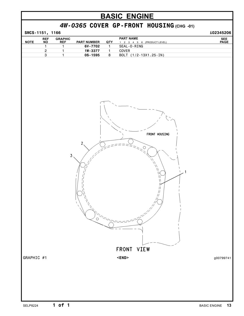 6V-7702 SEAL-O-RING CAT parts manual diagram