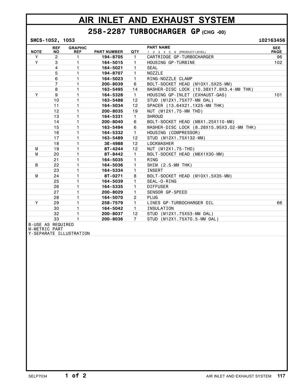 194-8707 NOZZLE CAT parts manual diagram