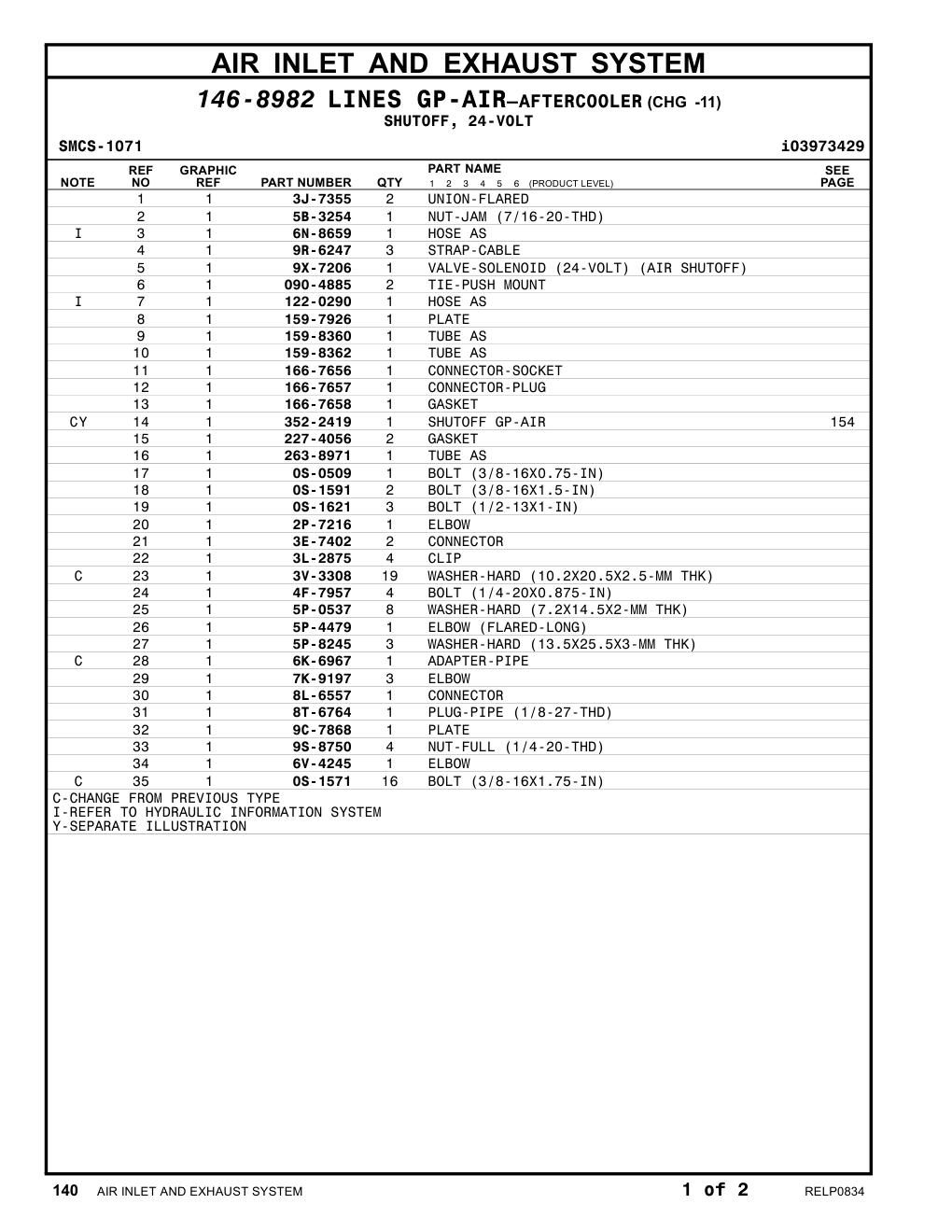 159-8362 TUBE AS CAT parts manual diagram
