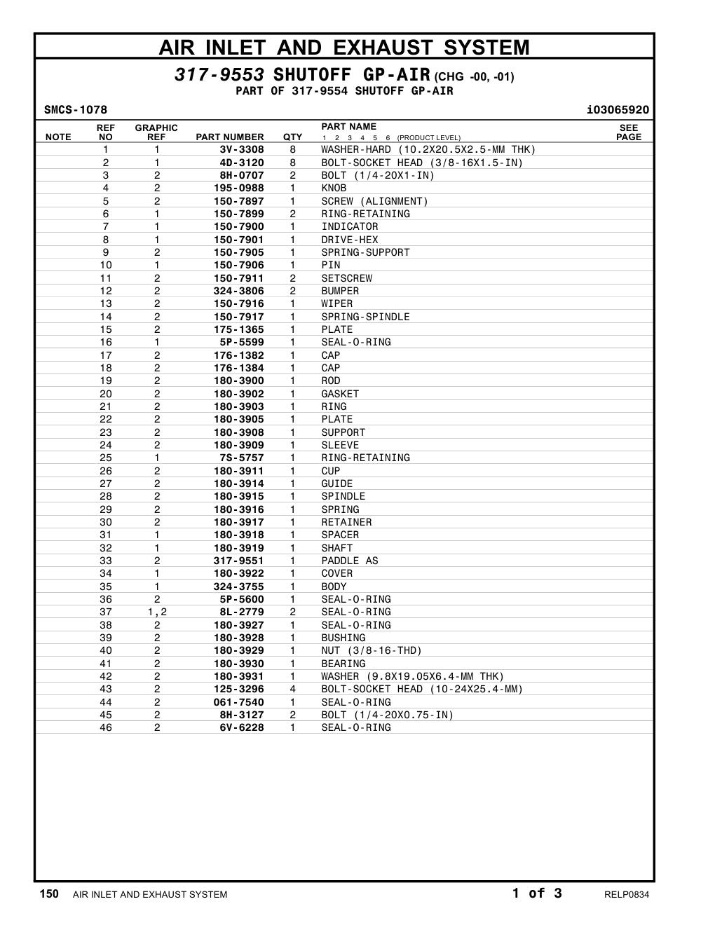 324-3755 BODY CAT parts manual diagram