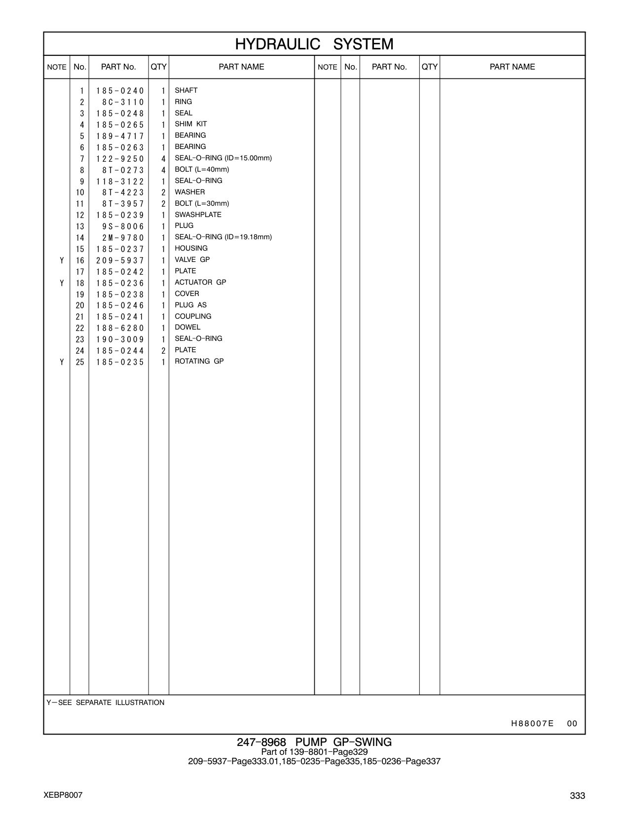 209-5937 VALVE GP CAT parts manual diagram