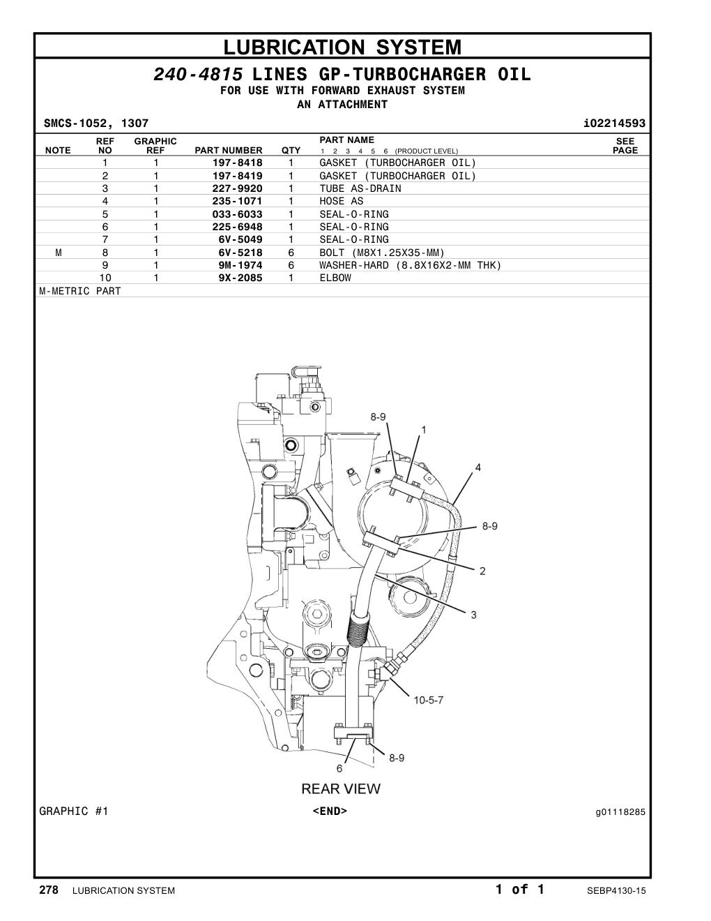 9X-2085 ELBOW CAT parts manual diagram