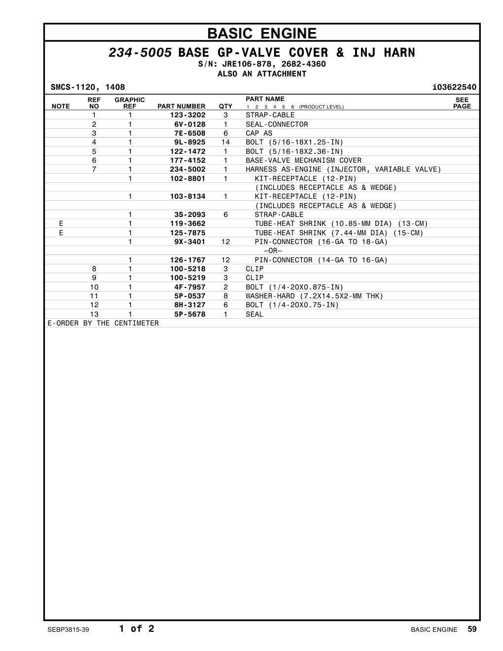 5P-5678 SEAL CAT parts manual diagram