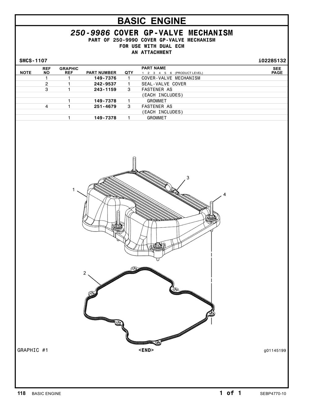 251-4679 FASTENER AS CAT parts manual diagram