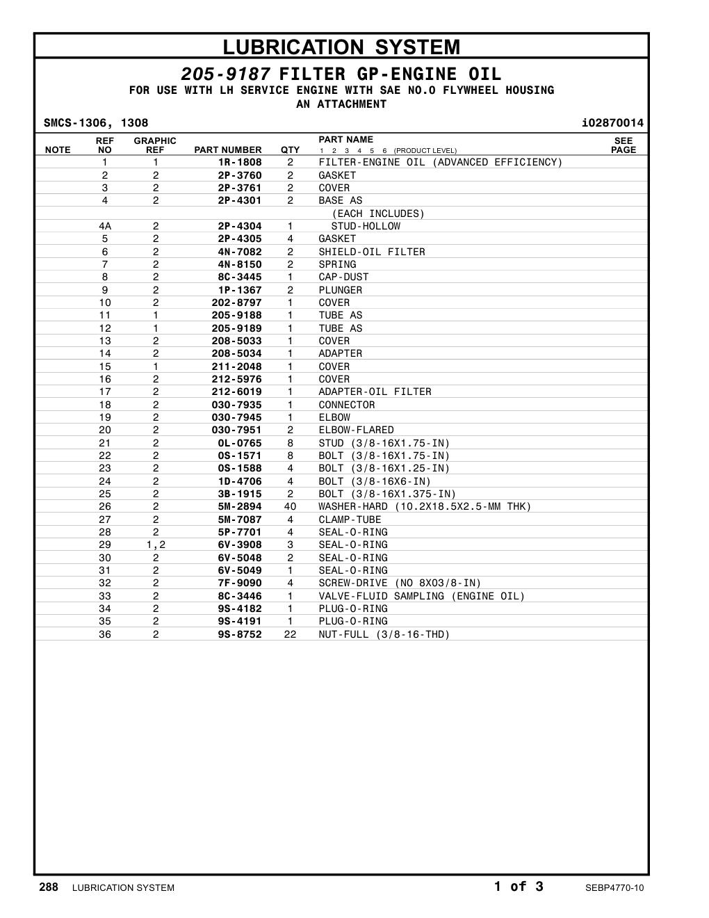 030-7945 ELBOW CAT parts manual diagram