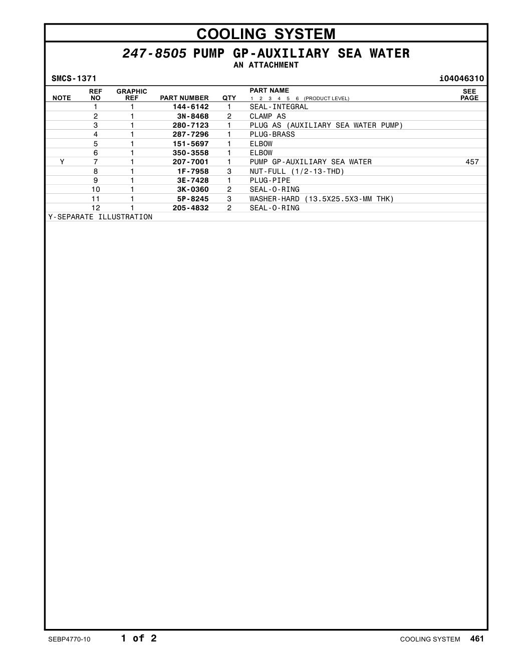 151-5697 ELBOW CAT parts manual diagram