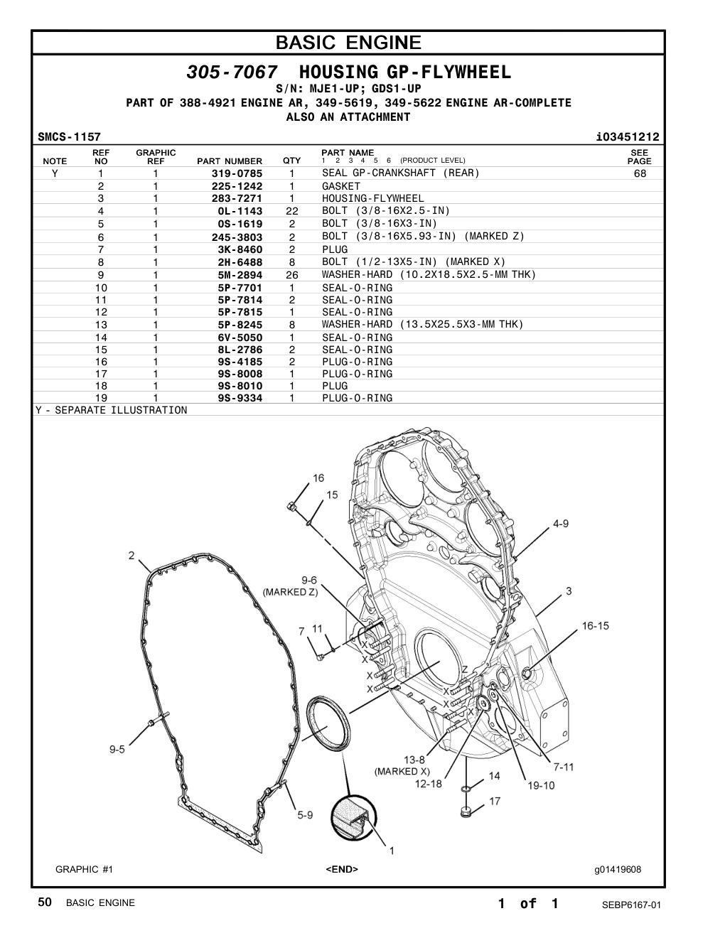 245-3803 BOLT (3/8-16X5.93-IN) CAT parts manual diagram