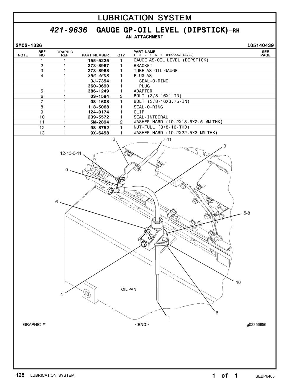360-3690 PLUG CAT parts manual diagram